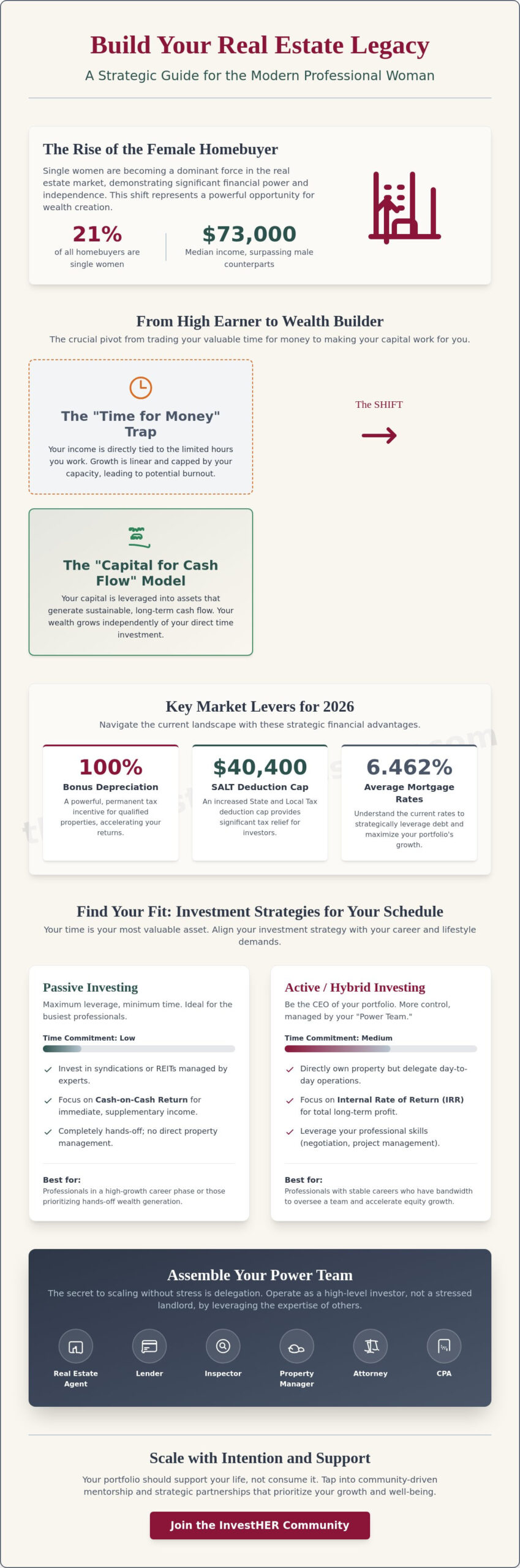 Real Estate Investing for Busy Professionals: The 2026 Strategic Guide for Women