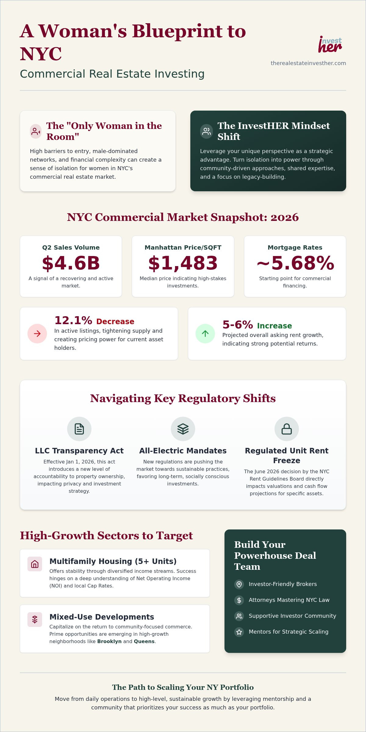 New York Women's Commercial Real Estate Investing Guide