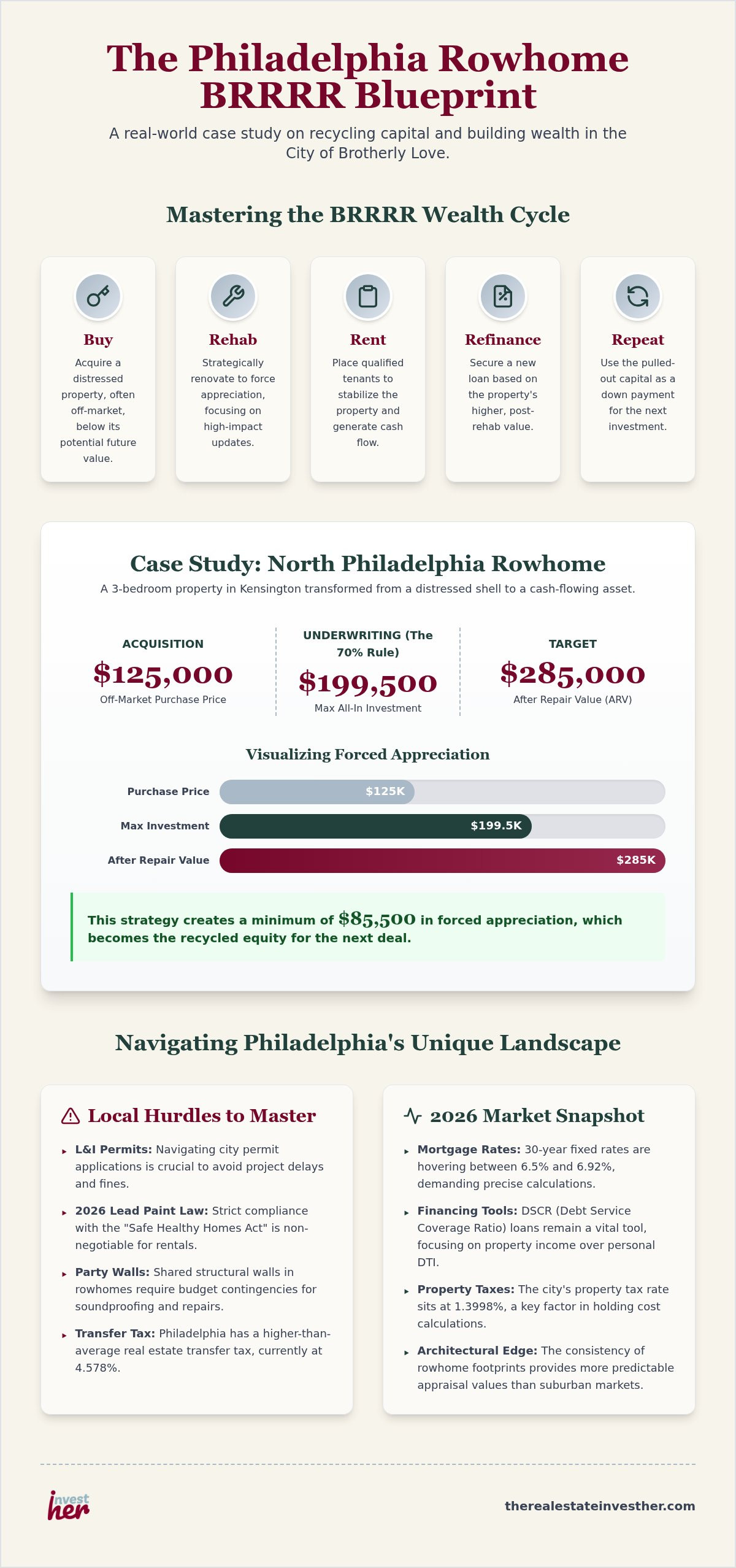 Philadelphia BRRRR Method Case Study: Scaling Your Portfolio in the Rowhome Market