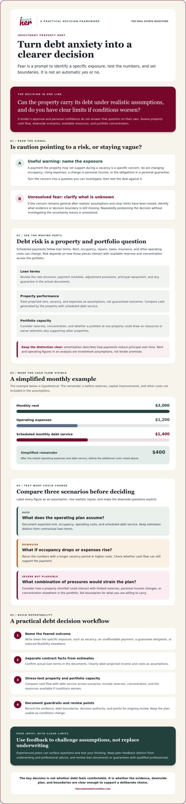 Fear of Taking on Investment Property Debt: A Practical Decision Framework